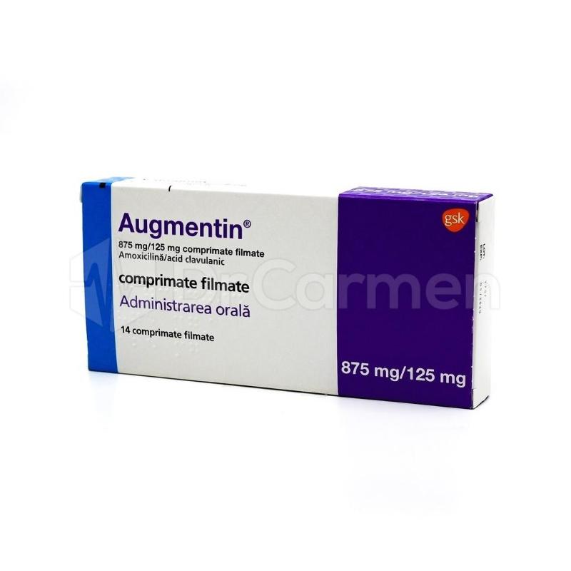 Augmentin 875 Mg 125 Mg Compr Film