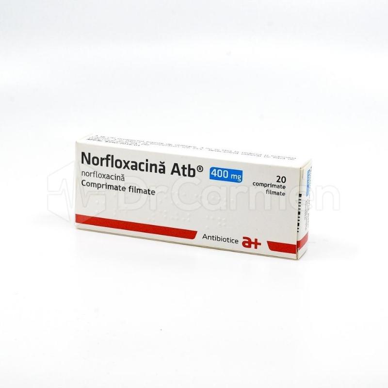 Norfloxacina Atb 400 Mg Compr Film