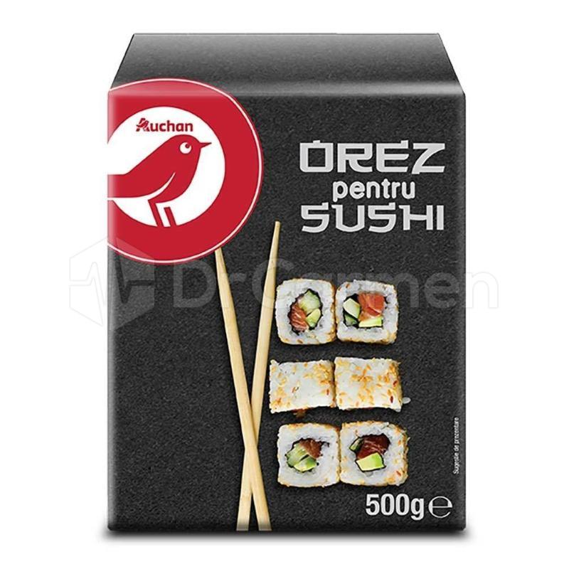 Orez Pentru Sushi Auchan 500 G