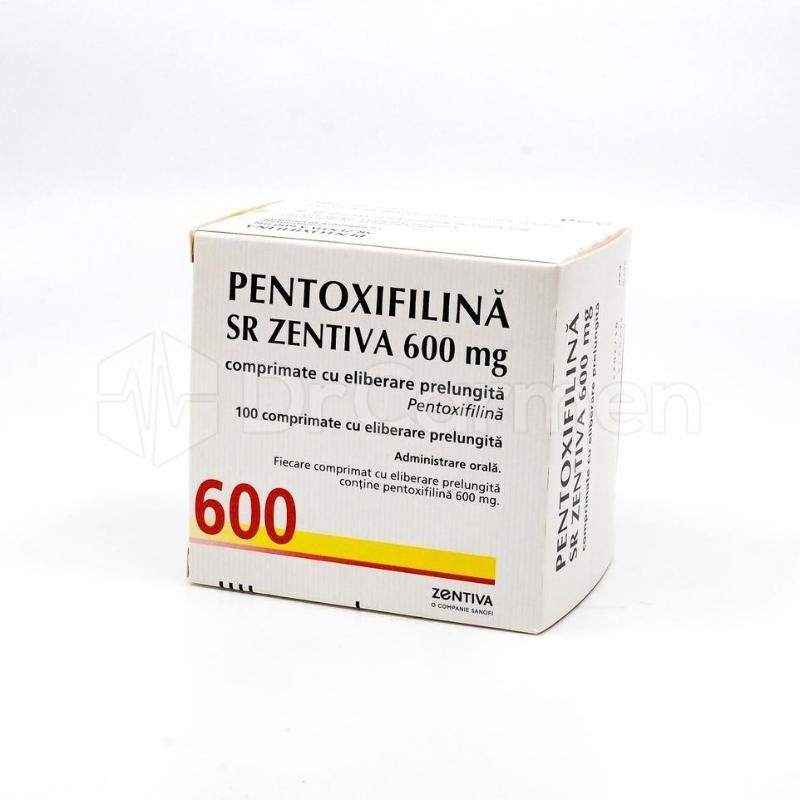 Far away Home country Investigation Pentoxifilina sr Zentiva 600 mg Compr. Elib. Prel.