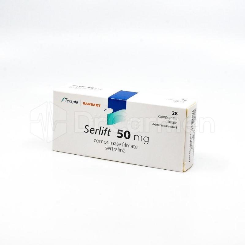 Serlift 50 Mg Compr Film