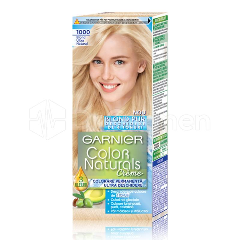 Vopsea De Par Permanenta Garnier Color Naturals 1000 Blond Ultra